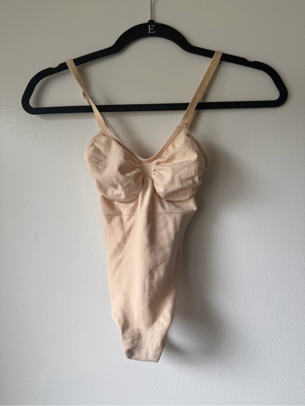 SKIMS Blush Nude Scoop-Front Shapewear Bodysuit